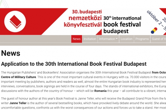 Про книжковий ярмарок в Будапешті